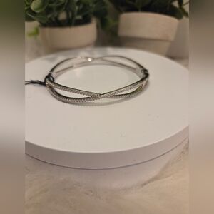 kate spade Silver Crossover Bracelet